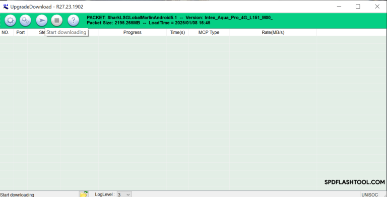 SPD Upgrade Flash Tool: Download